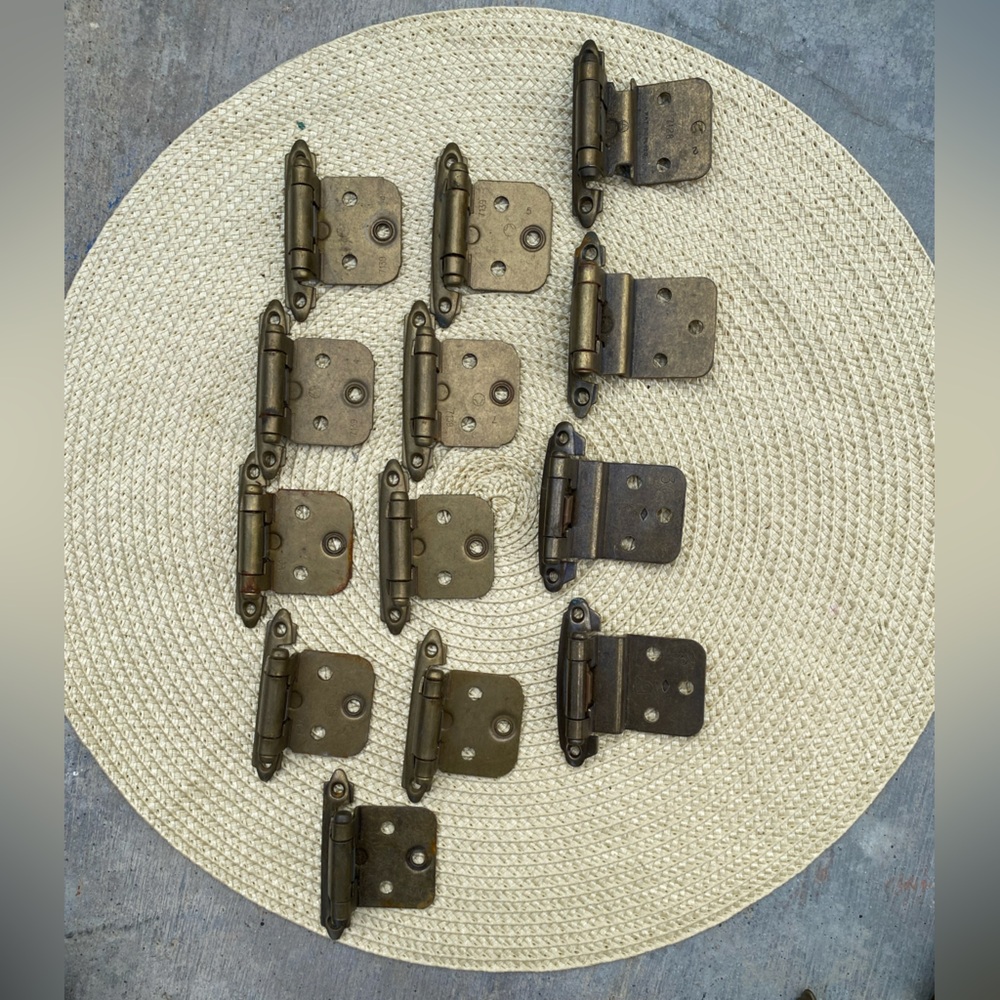 25 Antique Brass Kitchen Cabinet Hinges